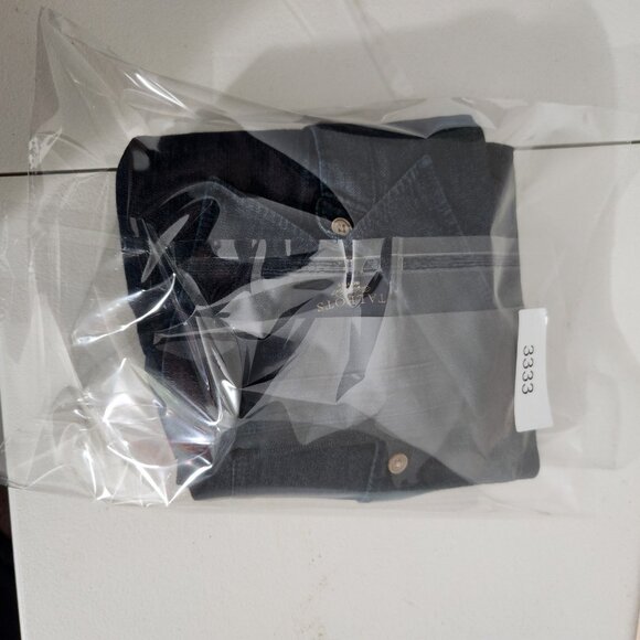 Talbots Denim Shirt Womens Medium Blue Long Sleeve Button Down Western Classic - Picture 14 of 14